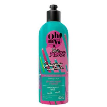 Imagem de Gelatina Modeladora Oh My! Hair Power 500g - Oh My Cosmetics