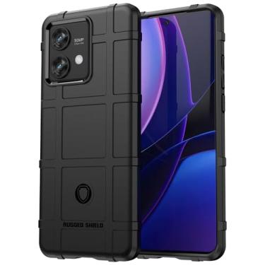 Imagem de Monwutong Capa de ajuste fino para Motorola Edge 40 Neo, capa de telefone resistente ao ar livre durável, proteção antidorp de grau militar e capa de proteção de lente de câmera para Moto Edge 40 Neo,