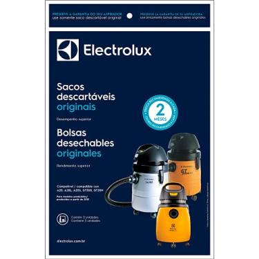Imagem de Kit 3 Sacos para Aspirador de pó, 13L, Electrolux