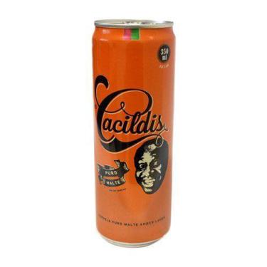 Imagem de Cerveja Cacildis Puro Malte Lata 350Ml - 6 unidades