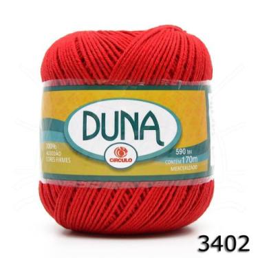 Imagem de Linha Duna Círculo 100g, 3402 VERMELHO CÍRCULO