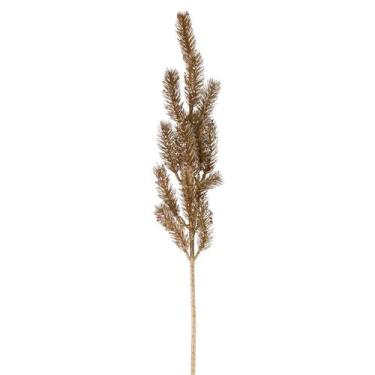 Imagem de 2 Galhos natalino dourado com brilho 62cm - TOK