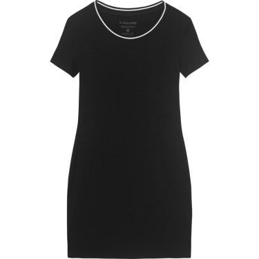 Imagem de Vestido Curto Canelado Reto Malwee Ref. 124612