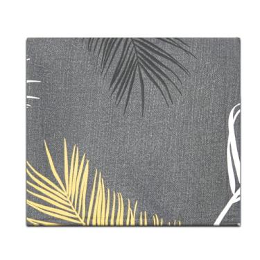 Imagem de ZonLi Capa de colchão futon tamanho solteiro para colchão futon tradicional japonês com zíper, capa de tapete de dormir de tatame, super macia e lavável na máquina (119 x 213 cm, folhas tropicais)
