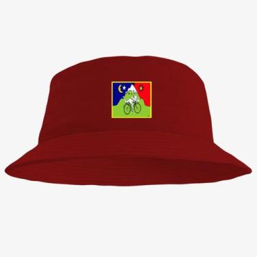 Imagem de Chapéu Bucket Hat Estampado Baki Doce - MP Moda Masculina, Único, Verm
