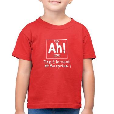 Imagem de Camiseta Algodão Infantil AH The element of surprise - Foca na Moda, V