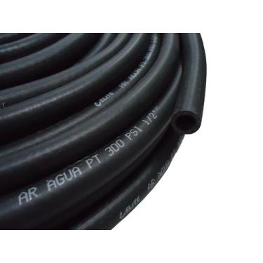 Imagem de Mangueira Hidroar Bomba de Pneu Com Trama 1/2 300psi  50m - Elite