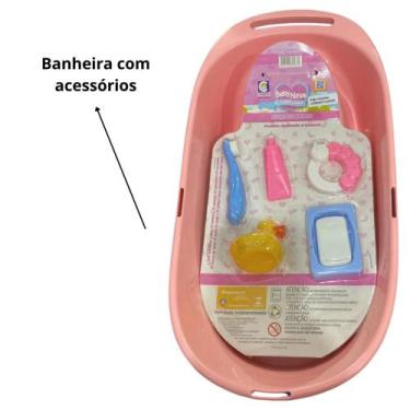 Imagem de Banheira Baby Ninos Hora do Banho Cotiplás - COTIPLAS