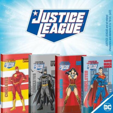 Imagem de Chiclete Liga da Justiça display c/15 unidades - ROYAL TOYS