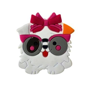 Imagem de Kit 10 Peças aplique Emborrachado Cachorra Pandora - RAE