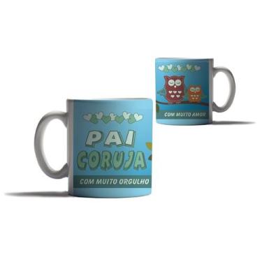 Imagem de Caneca Presente Feliz dia dos Pais Papai Coruja Filhos Amor - Enjoy Sh