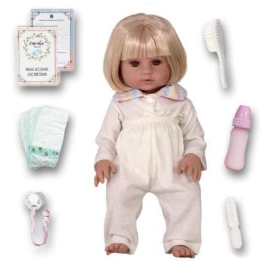 Imagem de Bebê Reborn 8 Acessórios de Princesa Magazine Luiza Barato - Cegonha R