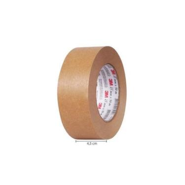 Imagem de Fita Adesiva Papel Kraft Liso 45mm X 50m Scotch 3m