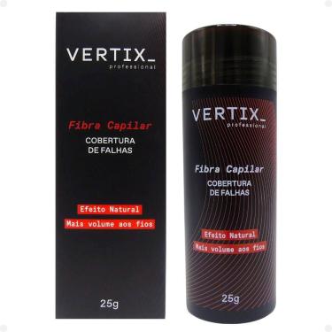Imagem de Fibra Capilar Vertix Cobertura de Falhas Castanho Escuro Cód.2812 25g