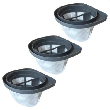 Imagem de Kit 3 Filtro Aspirador de Pó Britânia Rapid BRD700 BAS1000V
