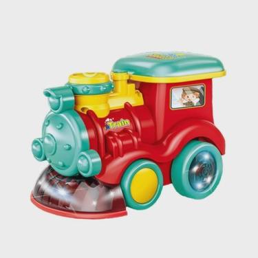 Imagem de Brinquedo Trenzinho Musical Bate e Volta c/ Luzes Solta Bolhas. - Toy 