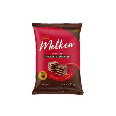 Imagem de Choc. melken gotas 70% 1,01 kg - Harald