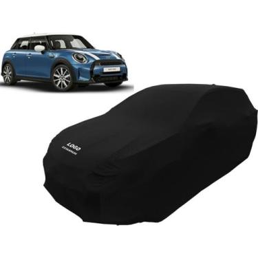 Imagem de Capa De Tecido Para Proteção Carro Mini Cooper S 5 Portas - Mz, Preta