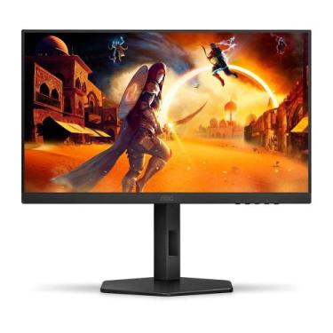Imagem de Monitor Gamer AOC 24" FHD, IPS, 180Hz, 0,5ms, HDMI e DP, W-LED, Antire