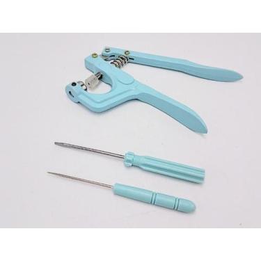 Imagem de Alicate de Pressão com Botões e Matrizes OK-021 Azul - Okachi