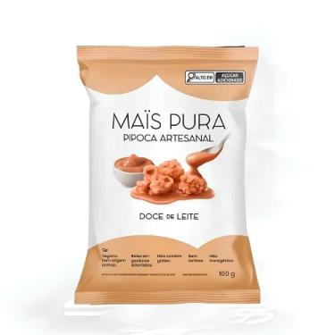 Imagem de Pipoca Artesanal Doce de Leite Mais Pura - 100g
