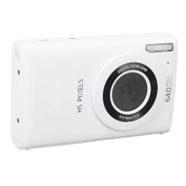 Imagem de Câmera Digital 4K 64MP, Câmera Automática de Apontar e Disparar Com Zoom Digital 18X, Vários Filtros, Câmera Pequena Compacta para Adolescentes