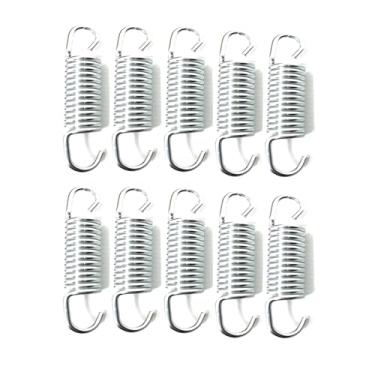 Imagem de BEITESI Molas de reposição para trampolim para trampolim Mini molas de trampolim 3,4 polegadas/8,7 cm (embalagem com 10)