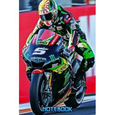 Imagem de Notebook : Johann Zarco Writing Notebook Gift For Men Women Teens 100 College Ruled Pages Thankgiving Notebook #771