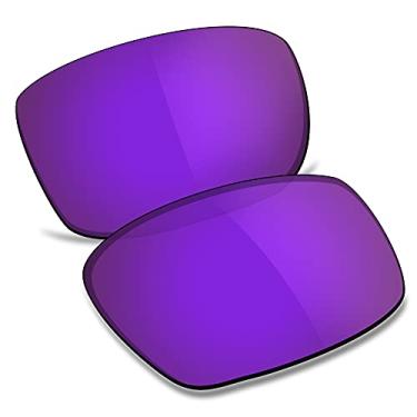 Imagem de TRUSHELL Lentes de reposição polarizadas para óculos de sol Oakley Gascan Violeta Roxo - Polarizadas