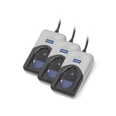 Imagem de Kit com 3 leitores biométricos digital persona hid u4500