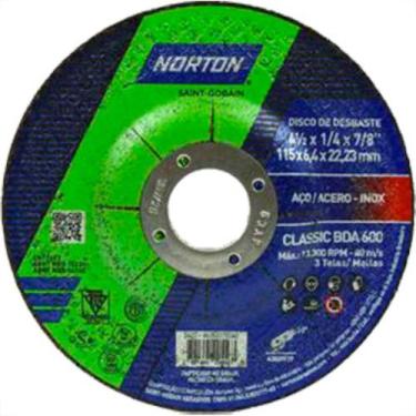 Imagem de Disco Nort.Desb. 4.1/2 X 7/8 Bda600 - NORTON