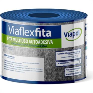Imagem de Fita Adesiva Multuso Viaflex 10Cmx10Mt - VIAPOL