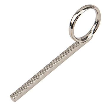 Imagem de 1 anel de dedo deslizante de válvula de metal Yootones para trompetes cornetas trompete acessório de substituição (prata)