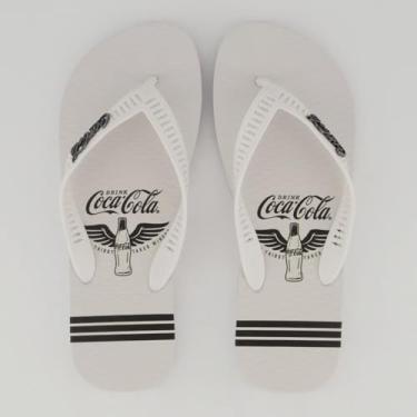 Imagem de Chinelo Coca Cola Thirst Branco
