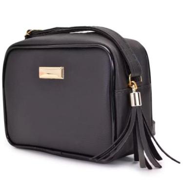 Imagem de Bolsa Feminina Quadrada Com Alça Transversal de Regulagem. Mini Bag - 