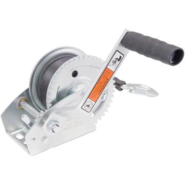 Imagem de Dutton-Lainson Company - Guincho de tração (DLC3200) - Acabamento resistente à ferrugem para puxar, levantar e transportar horizontais - Capacidade de 1,451 kg, 2 velocidades, 17,3: 1 Relação de