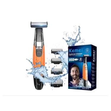 Imagem de Maquina Aparelho de Barbear Aparador De Pelos Depilador Recarregável U