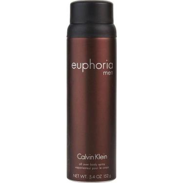 Imagem de Água De Cheiro Masculina Calvin Klein Euphoria Men Spray Corporal 152 Ml