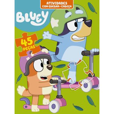 Imagem de Bluey Atividades com Quebra-Cabeça