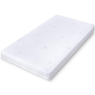 Imagem de Colchão Berço Para Bebe Com Capa Protetor Impermeável em Malha 130x70cm - bf Colchoes