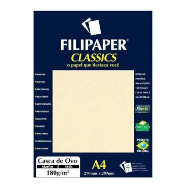 Imagem de Papel Casca de Ovo Filipaper Classics 180g 50 Folhas - FILIPERSON, Mar