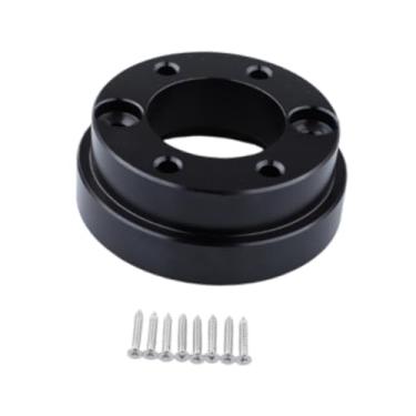 Imagem de AsrMyjcx Adaptador de roda do volante Conector de roda de roda Racias de corrida Race Game Modification para G923 G920 7cm/2,75 "roda PCD, Preto