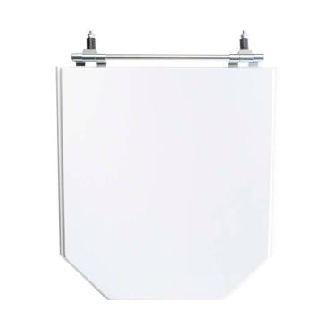 Imagem de Assento Sanitário Tampa De Vaso Branco Resina Poliester Atrium Para Bacia Incepa