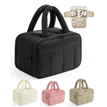 Imagem de Bolsa de higiene pessoal BAGSMART Puffy Large para mulheres com alça p