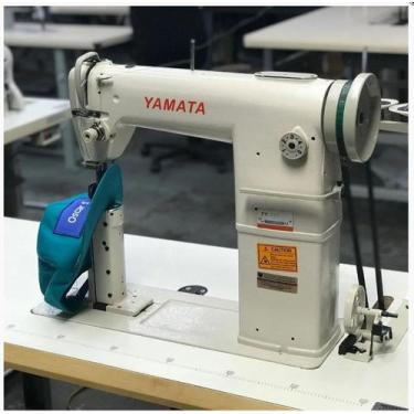 Imagem de Máquina de Coluna, Transporte Simples,1 Agulha,para Boné etc - Yamata,