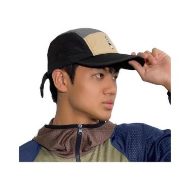 Imagem de Boné de Beisebol 5 Painéis - Estilo Japonês Vintage - Respirável e de 