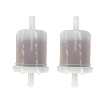 Imagem de AISEN pacote com 2 filtros de combustível de plástico transparente em linha para Kubota G2460 G2160 G1900 G1800 G1700 G2000 G3200 G4200 Gr2120 Gr2110 Gr2100 Gf1800