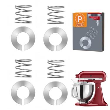 Imagem de Encaixe de mola e arruela de aço inoxidável compatível com batedeira Kitchenaid 3,5/4/5/6/7/8 litros