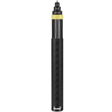 Imagem de FUNNYFOX Bastão de selfie invisível estendido de fibra de carbono de 3 m para Insta360 X5/X4/X3/X2/ONE R/RS/X (amarelo)