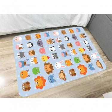 Imagem de Tapete Infantil Atividades 95x130cm Bichinhos